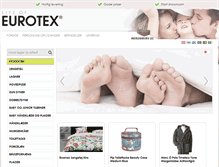 Tablet Screenshot of eurotex.dk